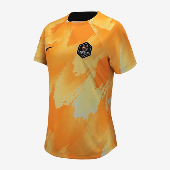 Orange nike 2025 soccer jersey