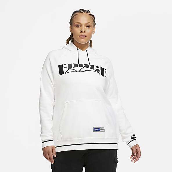 nike lace up hoodie plus size