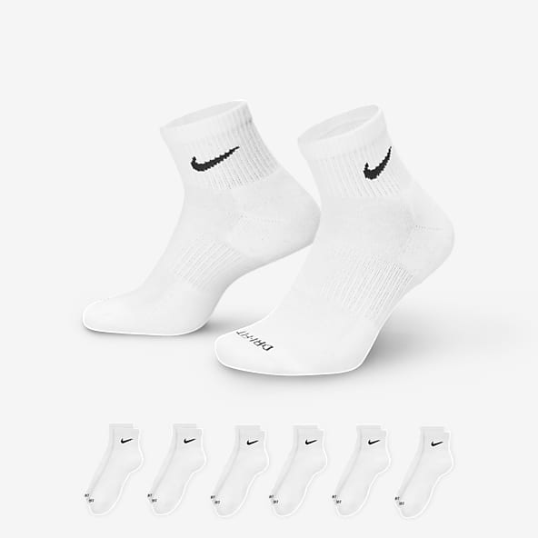 Nike SX7664 Lot de 6 paires de chaussettes de tennis pour homme et femme  blanc/gris/noir Taille 34 36 38 40 42 44 46 48 50 Couleur : blanc Taille :  34-38 : : Mode