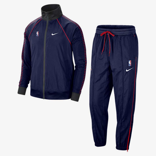 blue nike tracksuits