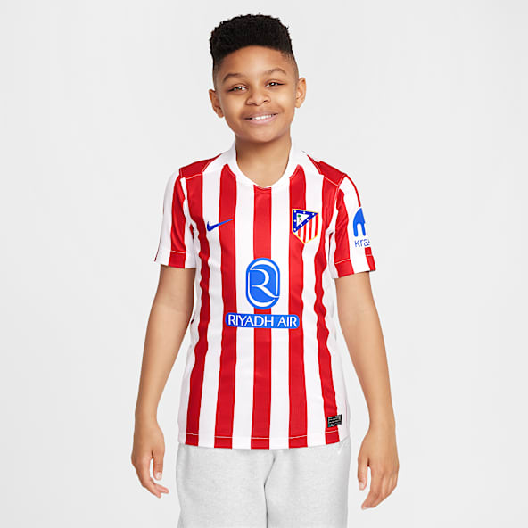 Atlético Madrid 2025/26 Stadium Thuis Nike Dri-FIT replicavoetbalshirt voor kids