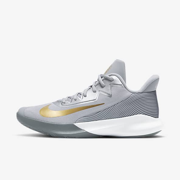 white nike low top basketball shoes