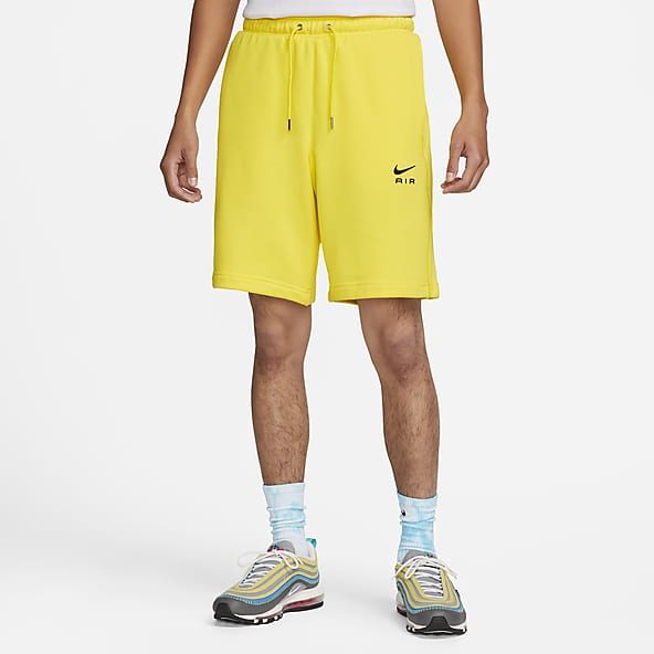 Mens yellow sales nike shorts