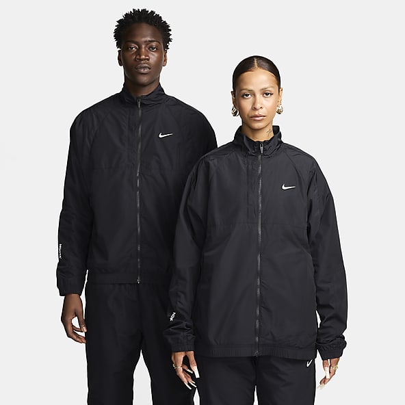 Black Nike Trend Rib Full Zip Track Jacket | JD Sports UK