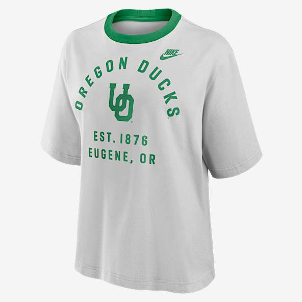 Oregon Legacy Arch Script Boxy Oregon Legacy Arch Script Boxy Women's Nike College T-Shirt