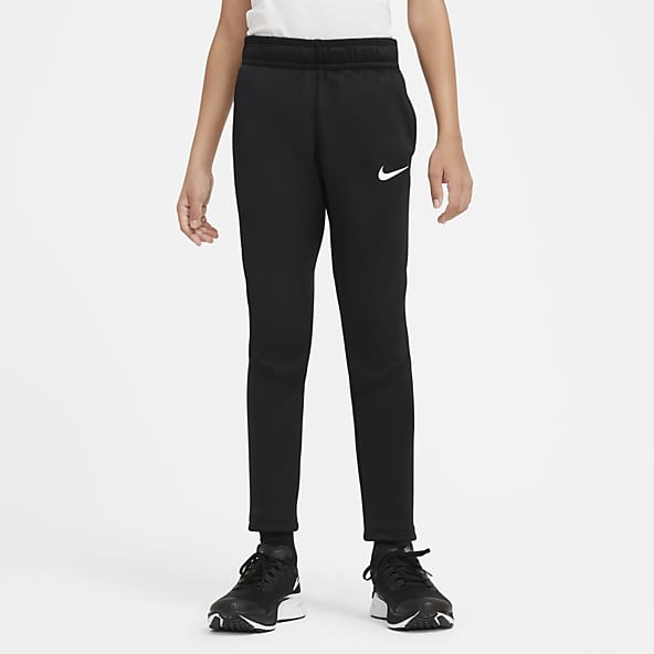 Black Therma-FIT Running Pants & Tights.