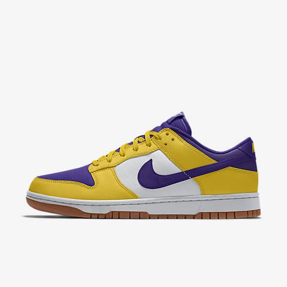 Size 11 - Nike Dunk Low By You GOLDEN State Warriors Customs Dubs