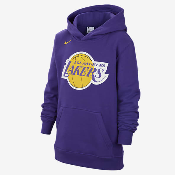 Nike Sweat à Capuche NBA LA Lakers City Essentials Junior Noir- JD Sports  France