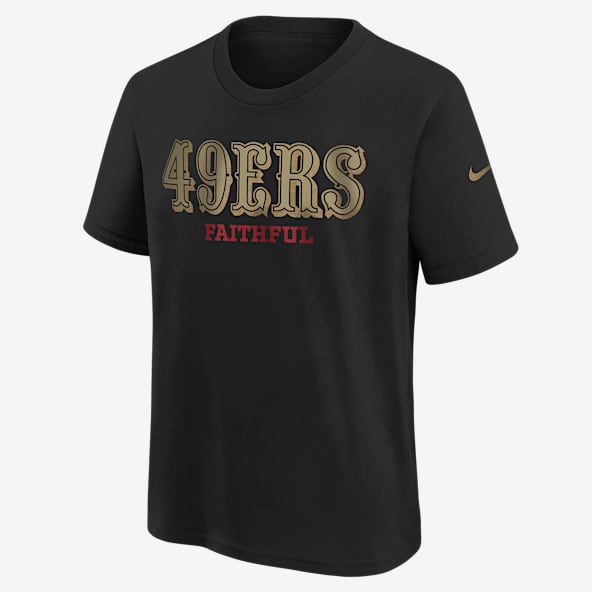 San Francisco 49ers Rivalry Playera Nike de la NFL para niños talla grande