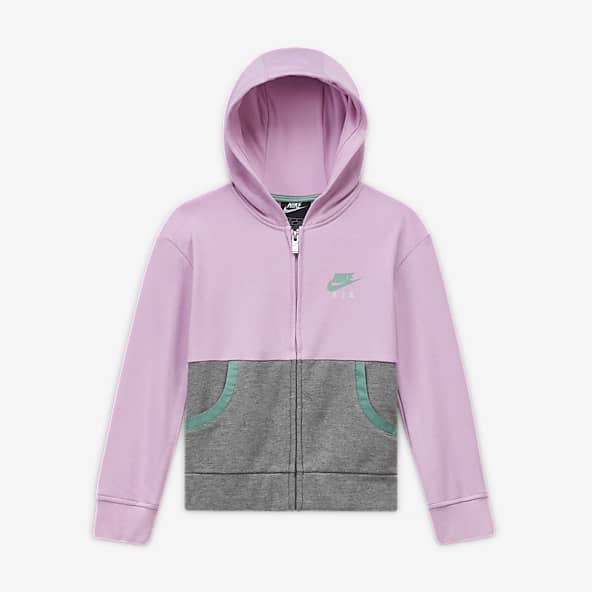 nike zip up hoodie pink