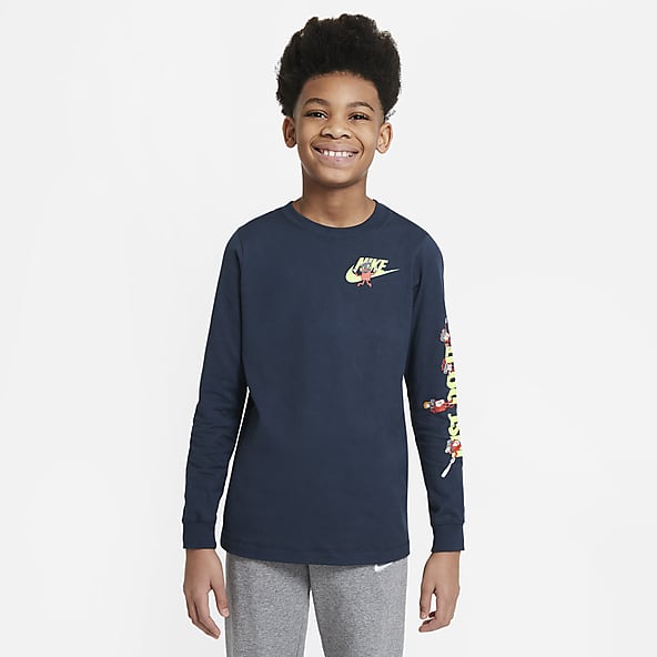 boys purple nike shirt