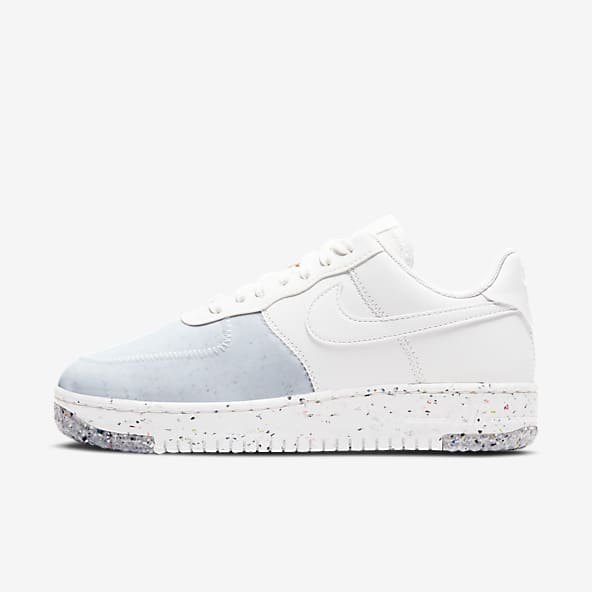Women's White Air Force 1 Shoes. Nike ID