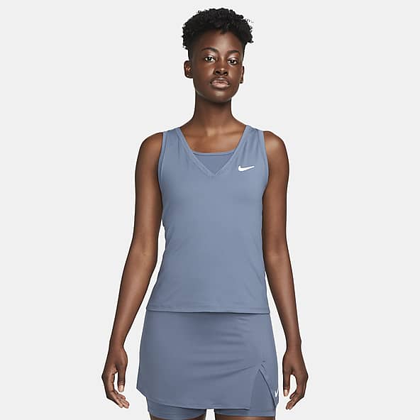 Nike Dri-Fit One Slim Fit Tank Women - white/black DD0623-100