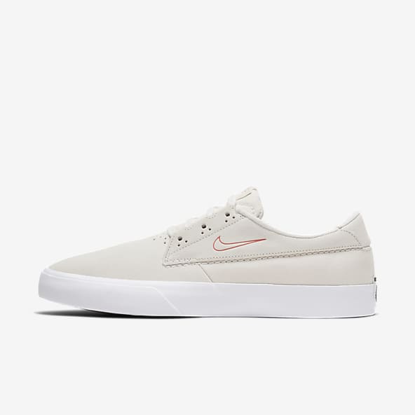 White skate shoes mens