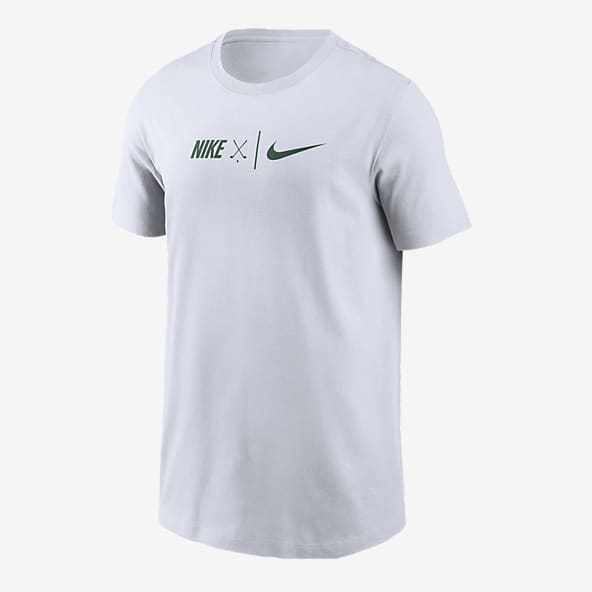 Boys White Golf Graphic T Shirts. Nike