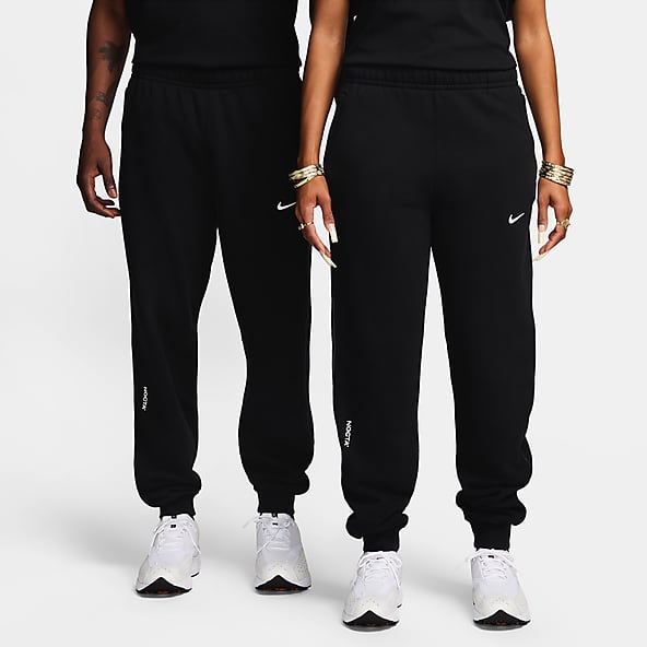 Tracksuit trousers for men and women in asparagus green cotton blend. - NIKE  - Pavidas