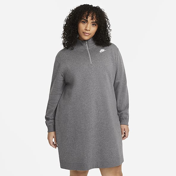 nike funnel neck hoodie plus size