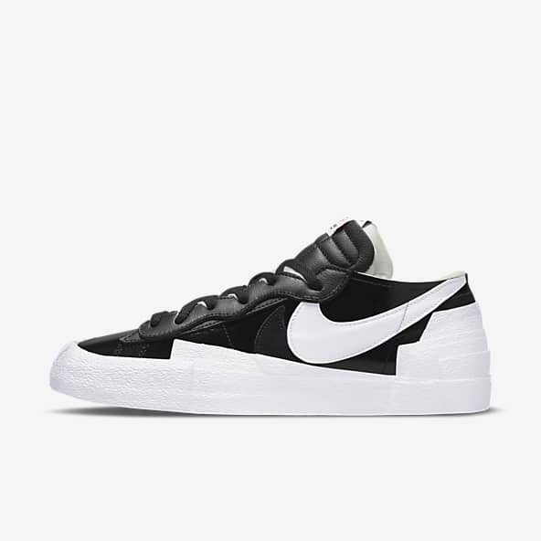 nike blazers black swoosh