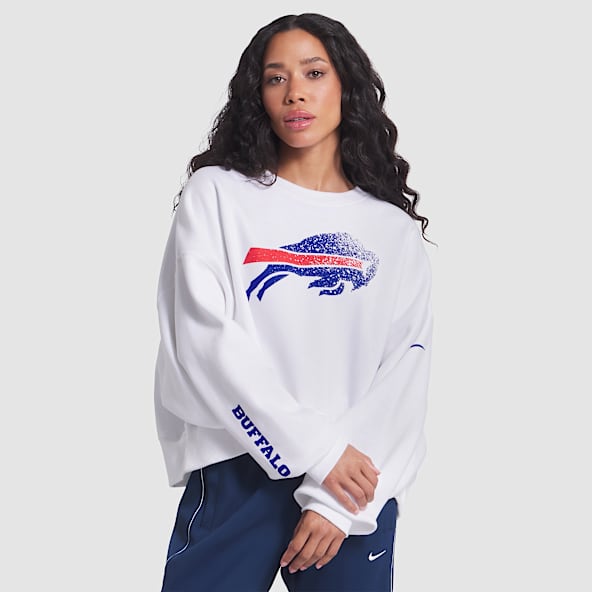 Buffalo Bills Rivalries Collection Oversized Women's Nike NFL Pullover Crew