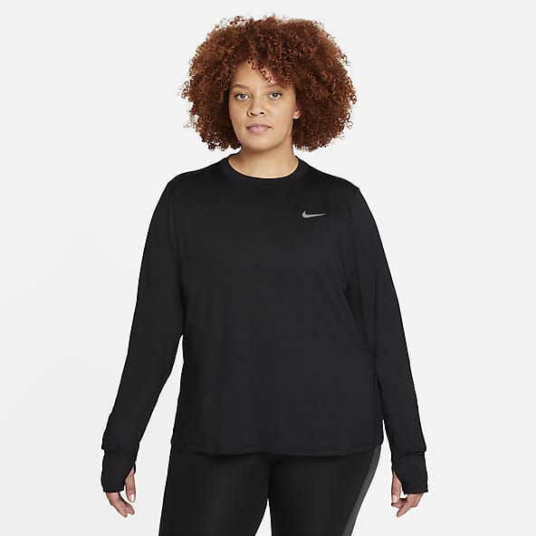 Plus size nike crew neck clearance