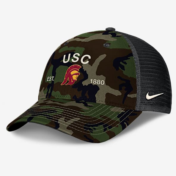 USC 2025 Military Appreciation Rise Men's Nike College Trucker Adjustable Hat