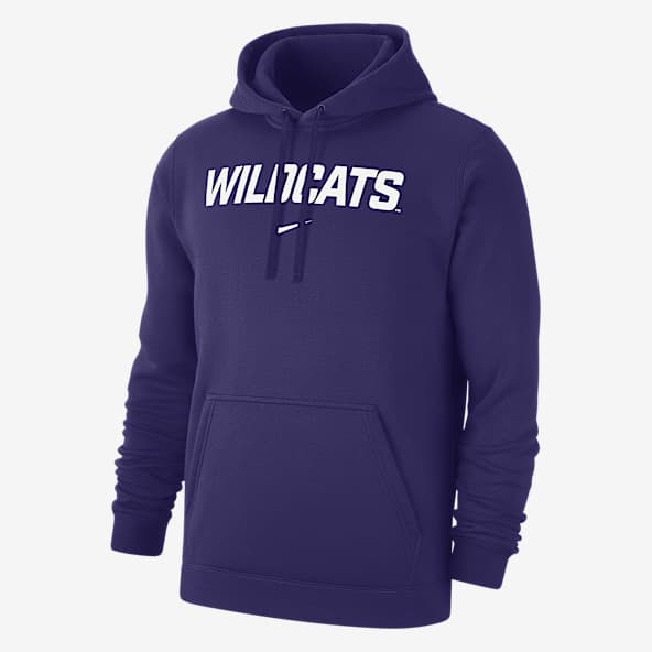 Kansas State Club Fleece Men's Nike College Pullover Hoodie