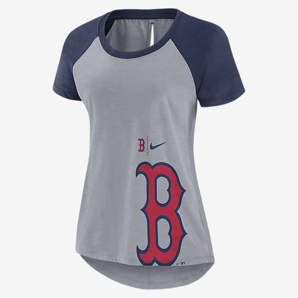 MLB Boston Red Sox Women's Gold Collection Long Sleeve V-Neck Tri-Blend T- Shirt - Black