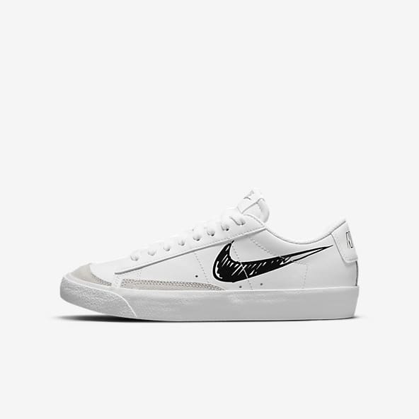 nike blazer low essential sneaker white and black