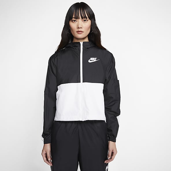 Venta \u003e chamarra rompevientos nike dama \u003e en stock