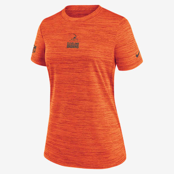Cleveland Browns Sideline Team Issue Velocity Women's Nike Dri-FIT NFL T-Shirt