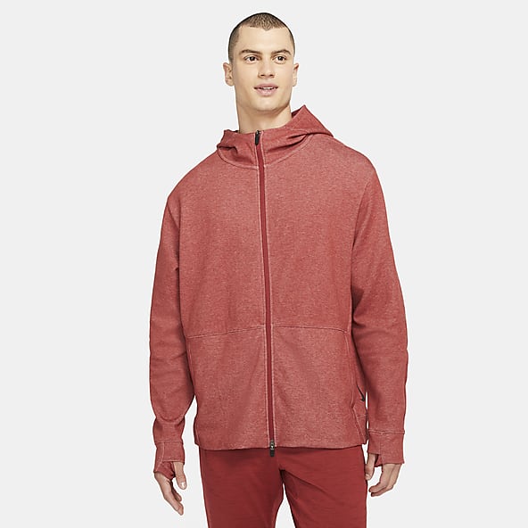 red nike sweater mens