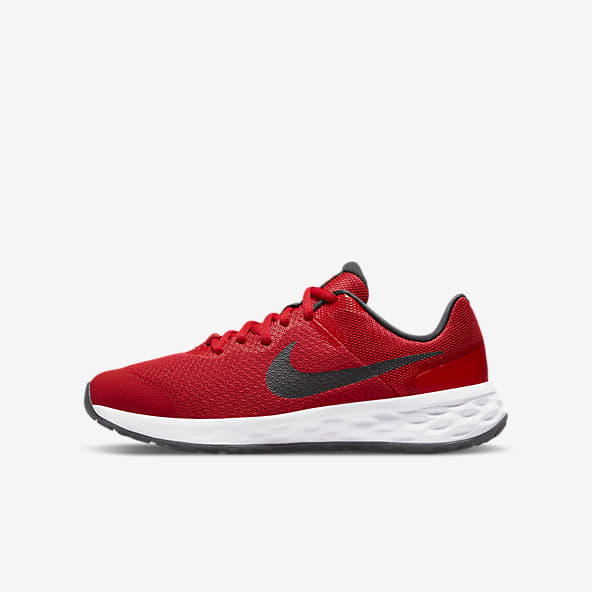 Kinder Rot Schuhe. Nike