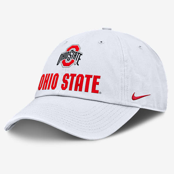 Ohio State Sideline Club Gameday Gorra universitaria Nike ajustable para hombre