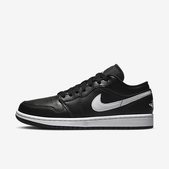 air jordan 1 low black grey