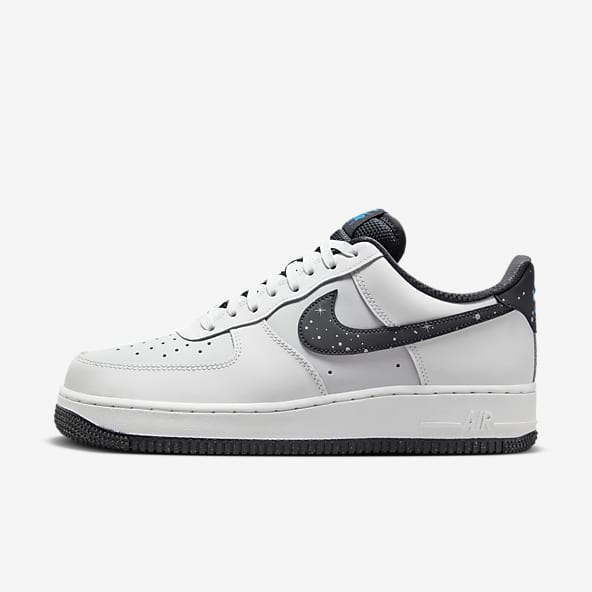  Nike Air Force 1 '07 LV8 Reflective Swoosh  (us_Footwear_Size_System, Adult, Men, Numeric, Medium, Numeric_11) White