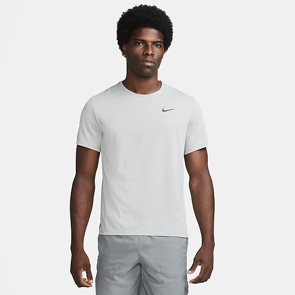Nike Miler Kortärmad löpartröja Dri-FIT UV för män