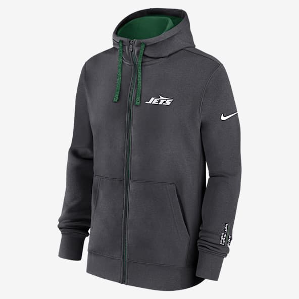 New York Jets Playbook Page Club Men's Nike NFL Full-Zip Hoodie