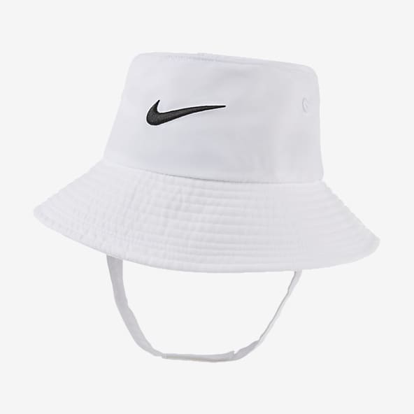white nike bucket hat