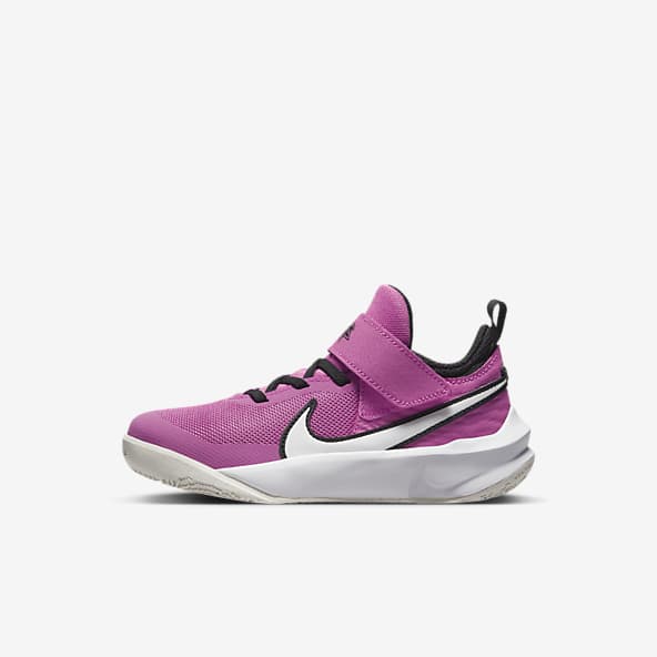 purple nike air basketball shoes