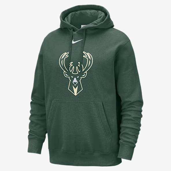 Milwaukee Bucks Club Men's Nike NBA Pullover Hoodie