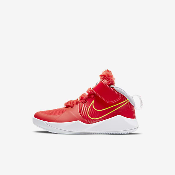 kids nike red shoes