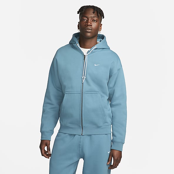 Hombre Azul Sudaderas con gorro. Nike US