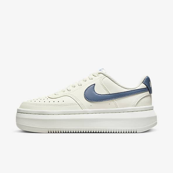 Nike platform tennis store shoes