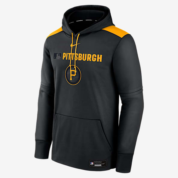 Pittsburgh Pirates Authentic Collection City Connect Men's Nike Therma MLB Pullover Hoodie