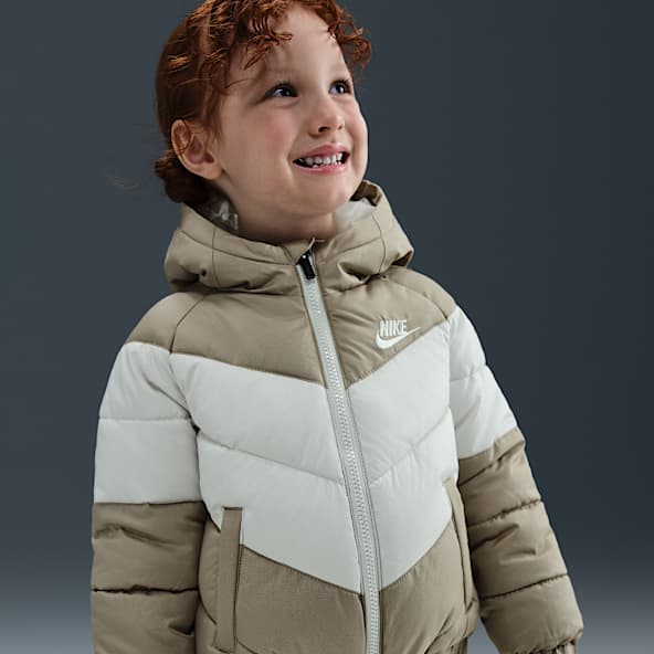 Nike Toddler Hooded Chevron Puffer Jacket