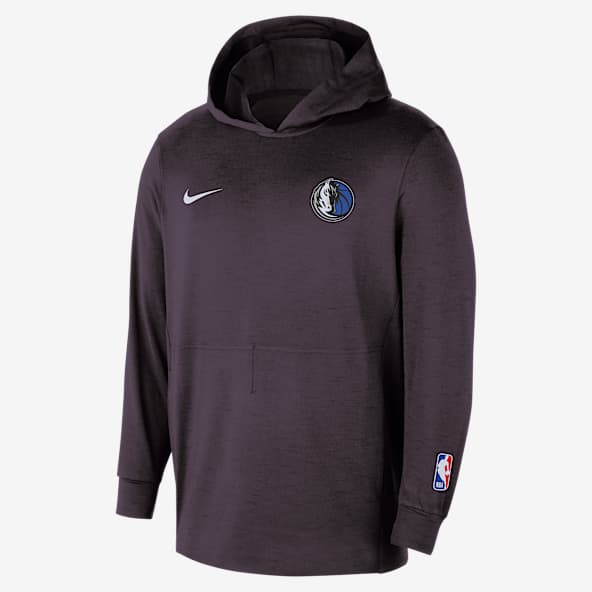 Dallas Mavericks Restore Sudadera con gorro sin cierre Nike de la NBA ligera para hombre