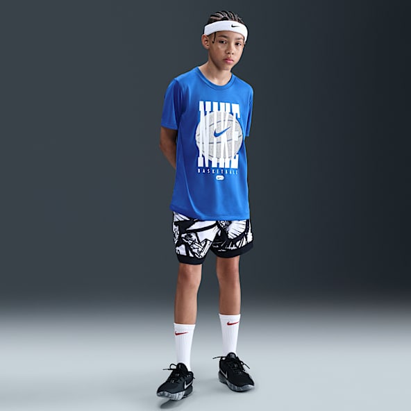 Nike Court Shorts de básquetbol Dri-FIT para niños talla grande