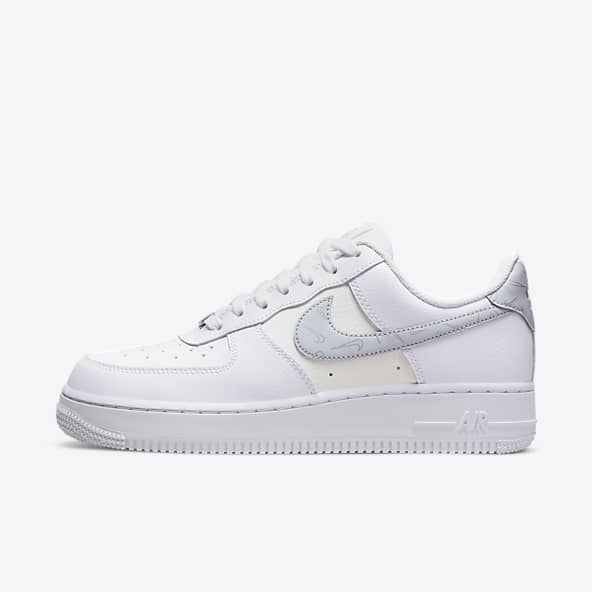 باب بلاستيك Womens White Air Force 1 Shoes. Nike.com باب بلاستيك