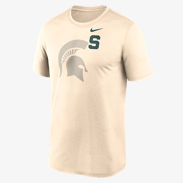 Michigan State Campus Legend Shadow Logo Men's Nike Dri-FIT College T-Shirt