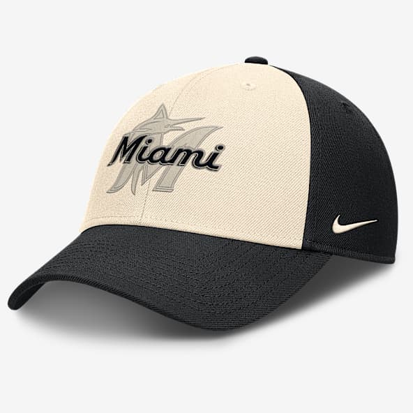 Miami Marlins Statement Club Gorra Nike Dri-FIT de la MLB ajustable para hombre